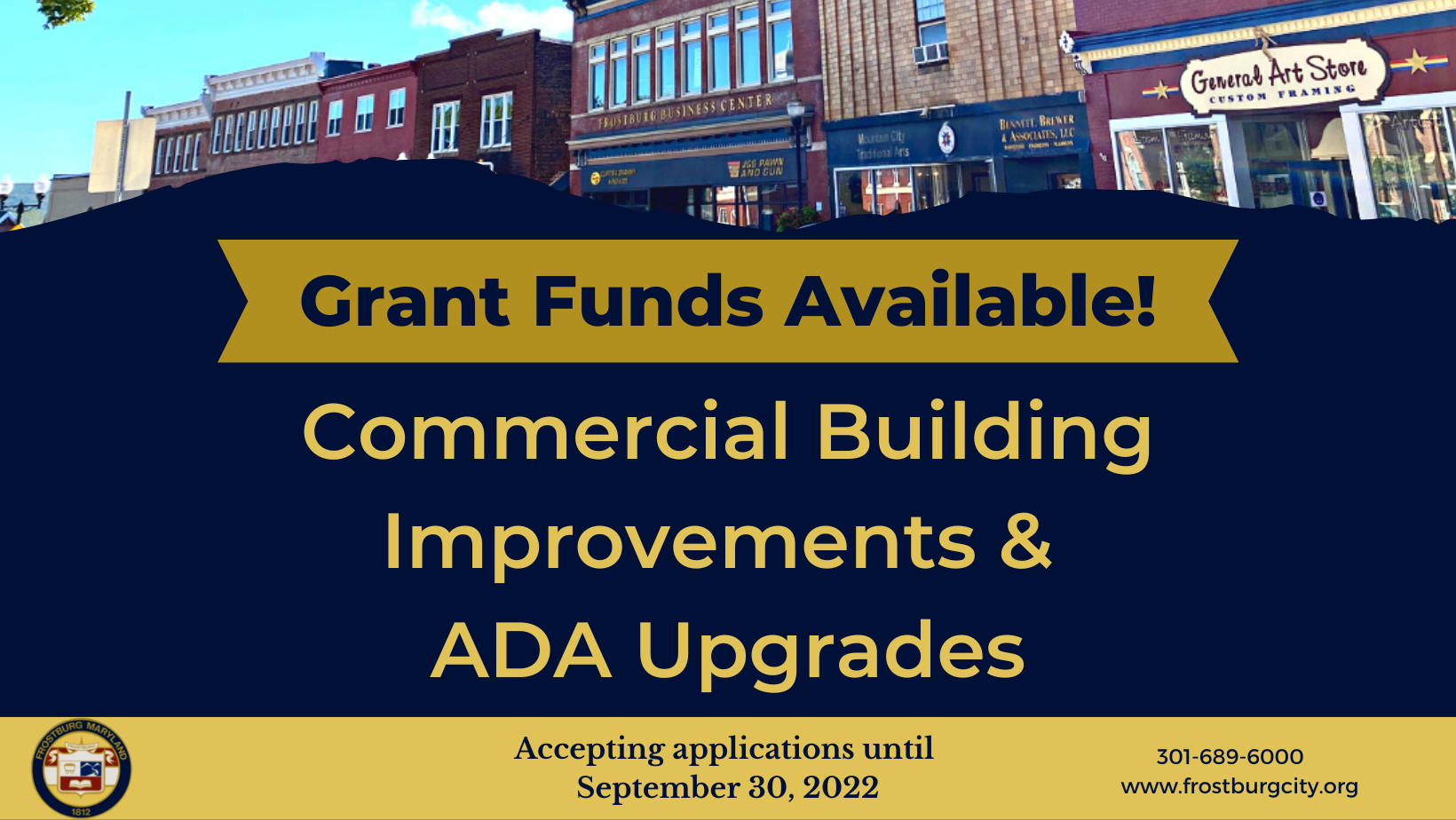 City of Frostburg Launches Building Improvement & ADA Upgrades Grant