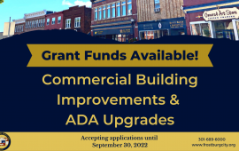 Grant funds available for commercial building improvements and ADA upgrades