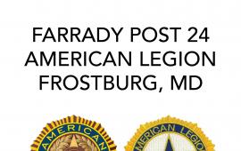 Frostburg American Legion Farrady Post 24 logo