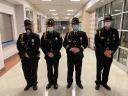 Honor Guard Senior Night Basketball