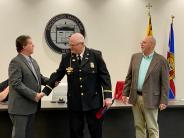 Lieutenant Irvin Buskirk - Retirement 40 Years