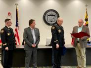 Lieutenant Irvin Buskirk - Retirement 40 Years