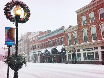 Snowy Main Street