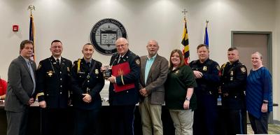 Lieutenant Irvin Buskirk - Retirement 40 Years