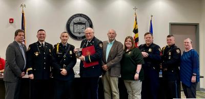 Lieutenant Irvin Buskirk - Retirement 40 Years