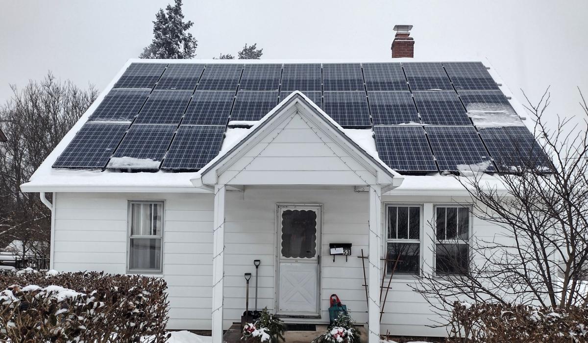 Residential Solar Installation in Frostburg