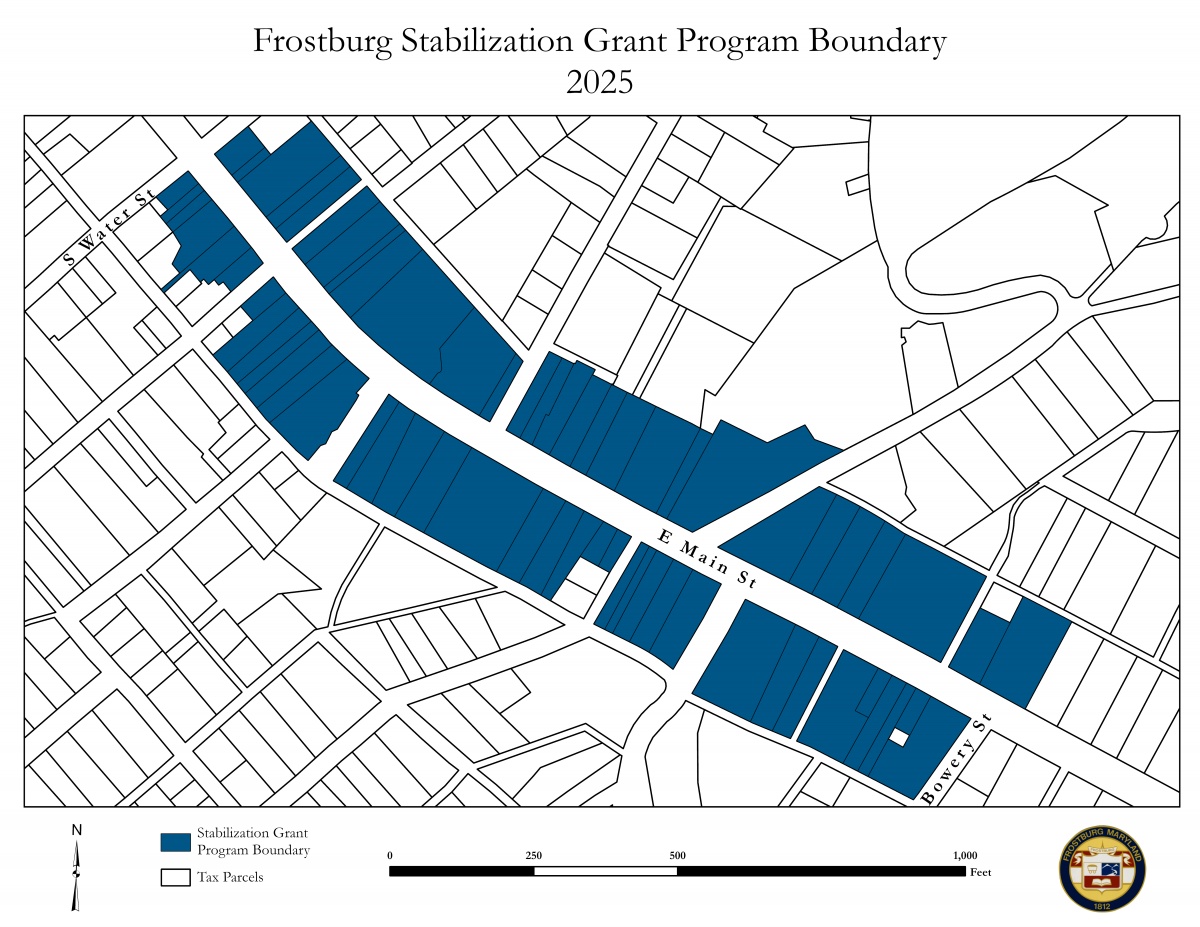 Boundary Map - Frostburg Main Street Structural Stabilization Grant Program Boundary Map - Frostburg Main Street Structural Stabilization Grant Program