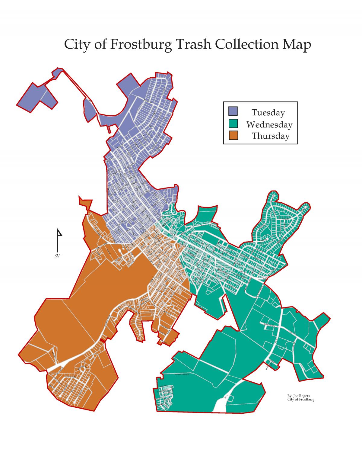 Trash Collection Map