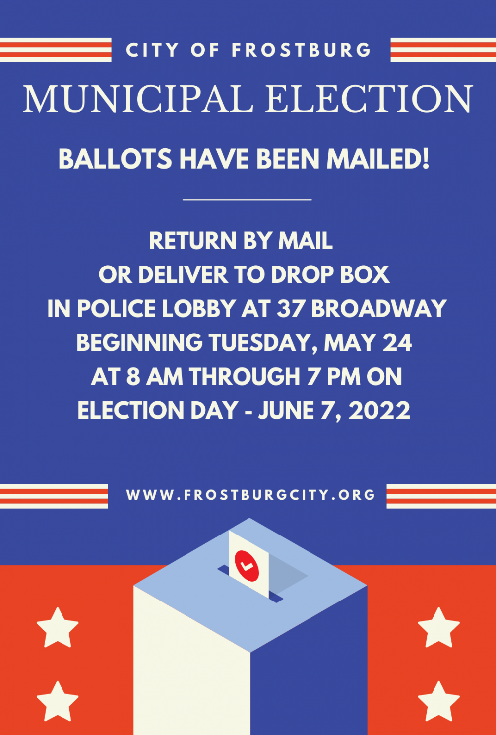 Frostburg Municipal Election Notice Frostburg Maryland